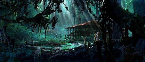 James Cameron's Avatar: The Game - Concept Art by Seth Engstrom 